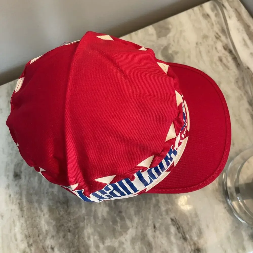 Vintage Hatfield Quality Meats Painters Cap Hat New Nos NWD Rare 2
